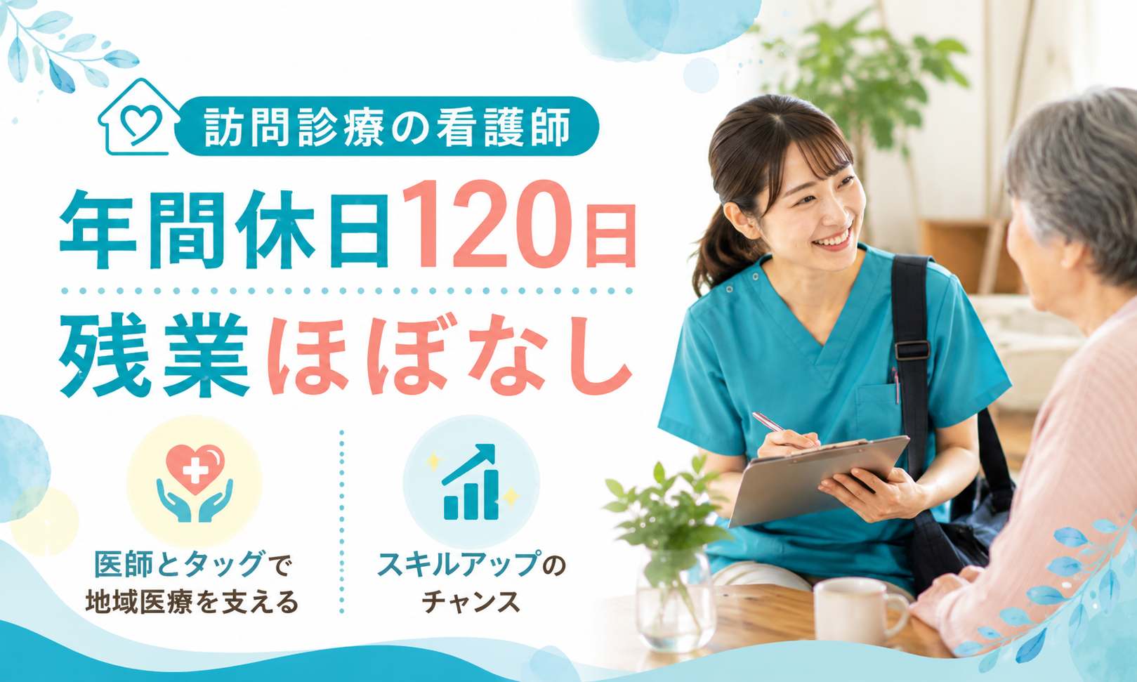 正社員 看護師・准看護師 クリニック・診療所 訪問看護の求人情報イメージ1